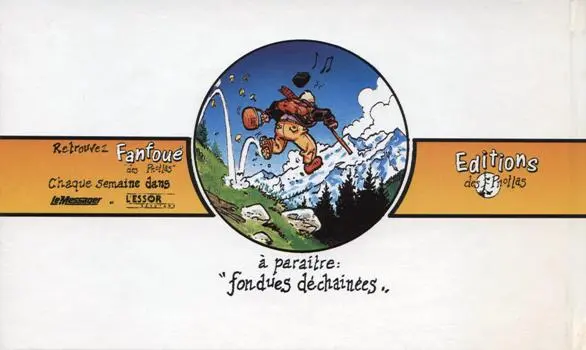 Verso de l'album Les aventures de Fanfoué des Pnottas Tome 1 Gentiane et p'tites pépées