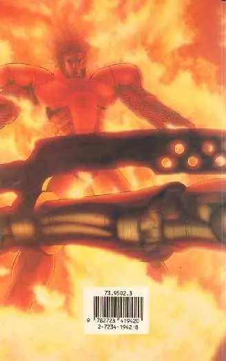 Verso de l'album Gunnm Tome 4 Zone rouge