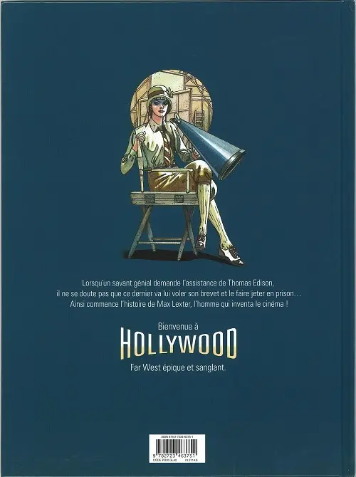 Verso de l'album Hollywood Tome 1 Flash-back