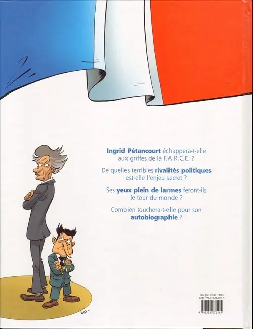 Verso de l'album Ingrid de la jungle