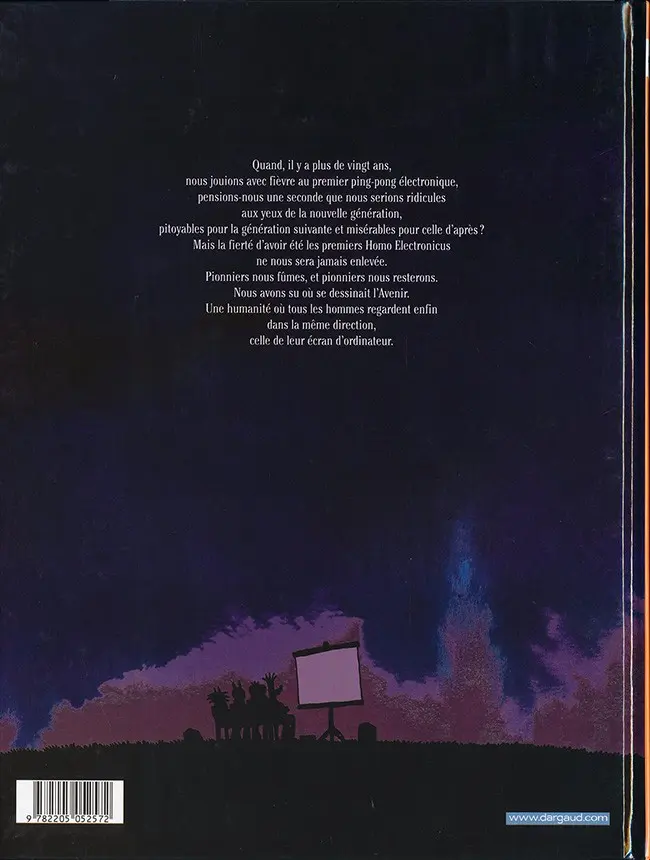 Verso de l'album Lapinot (Les formidables aventures sans) Tome 3 Cyberculture mon amour