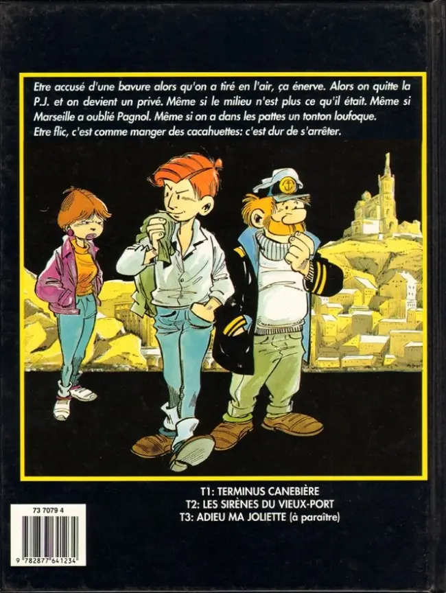 Verso de l'album Léo Loden Tome 2 Les sirènes du vieux-port