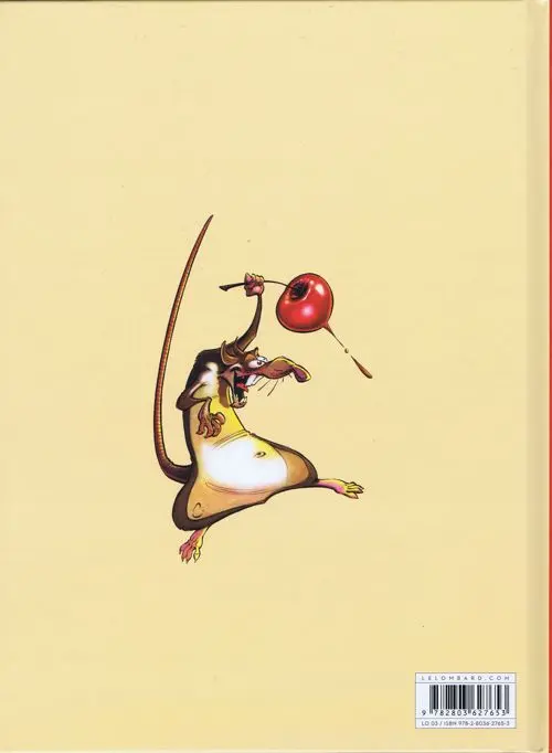 Verso de l'album Litteul Kévin Tome 9