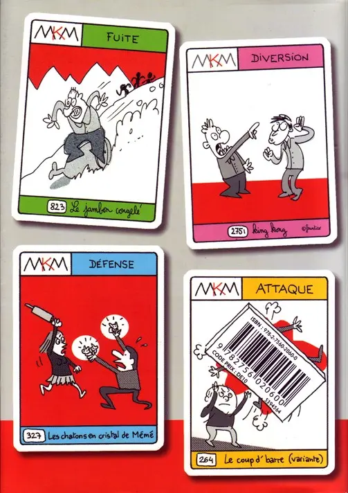 Verso de l'album MKM Mega-Krav-Maga Tome 2 MKM 2