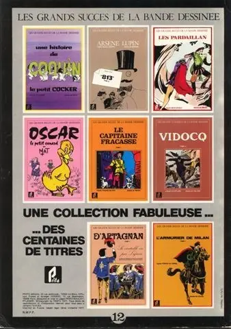 Verso de l'album Les Mystères de Paris Tome II