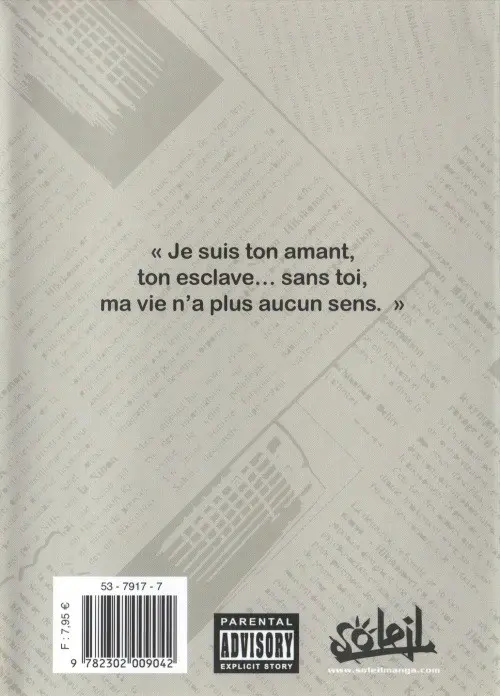 Verso de l'album NHK - Bienvenue dans la NHK 08