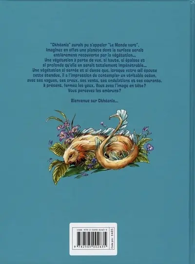 Verso de l'album Okhéania Tome 1 Le Tsunami