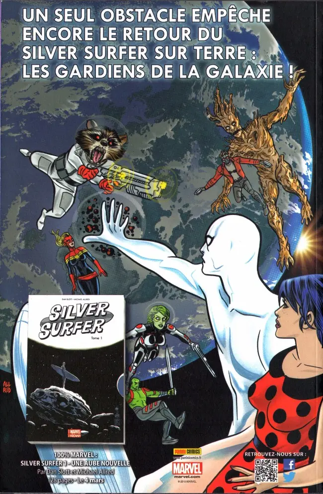 Verso de l'album Original Sin Extra Thor & Loki : Le Dixième Royaume