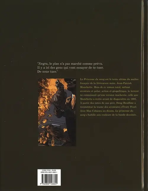 Verso de l'album La Princesse du sang Seconde partie
