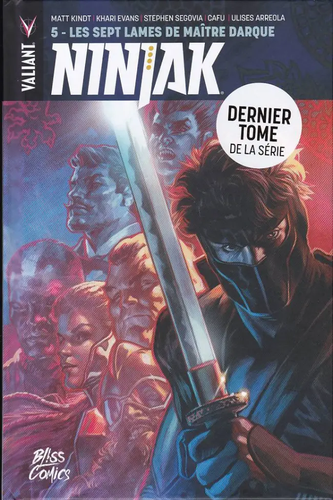Autre de l'album Ninjak Tome 5 Les Sept Lames de Maître Darque