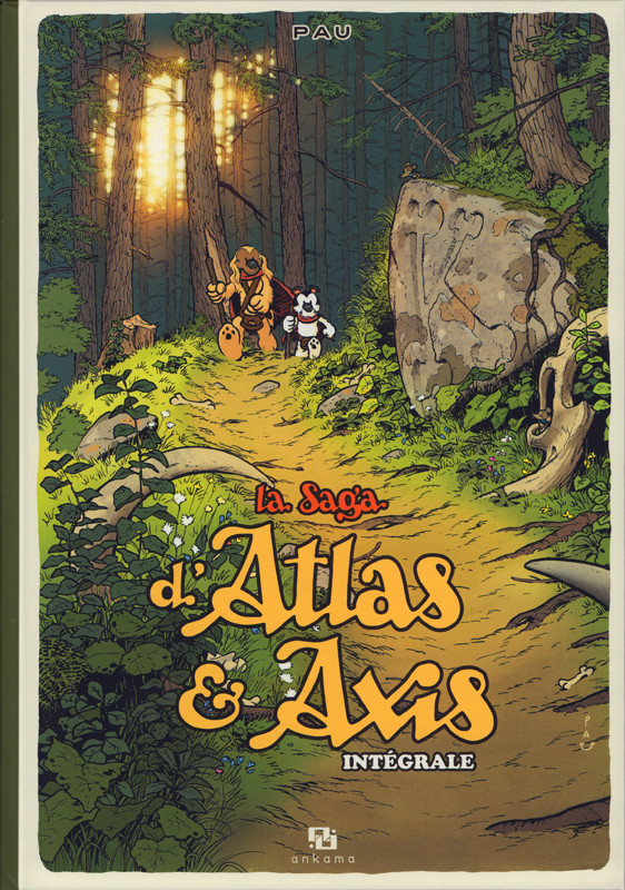 Couverture de l'album La saga d'Atlas & Axis La saga d'Atlas & Axis - Intégrale