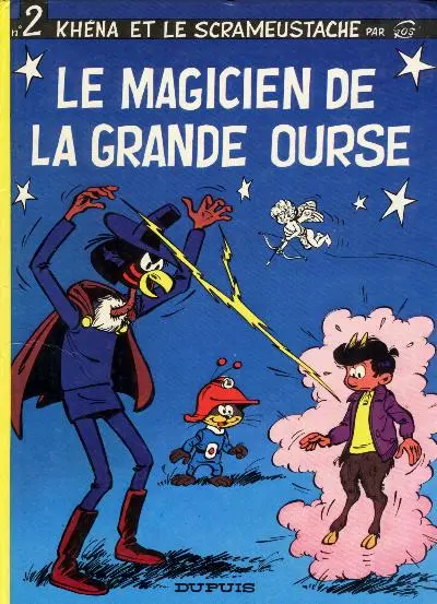 Couverture de l'album Le Scrameustache Tome 2 Le magicien de la Grande Ourse