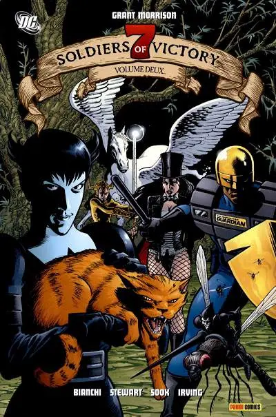 Couverture de l'album Seven Soldiers of Victory Tome 2 Les trois jours du mort