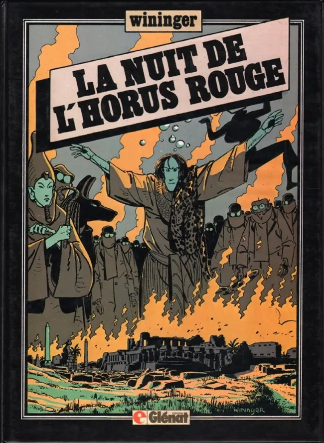 Couverture de l'album Victor Billetdoux Tome 3 La nuit de l'Horus rouge