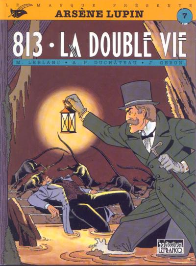 Couverture de l'album Arsène Lupin Tome 2 813 - La double vie