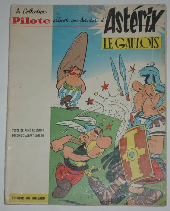 Couverture de l'album Astérix Tome 1 Asterix le gaulois