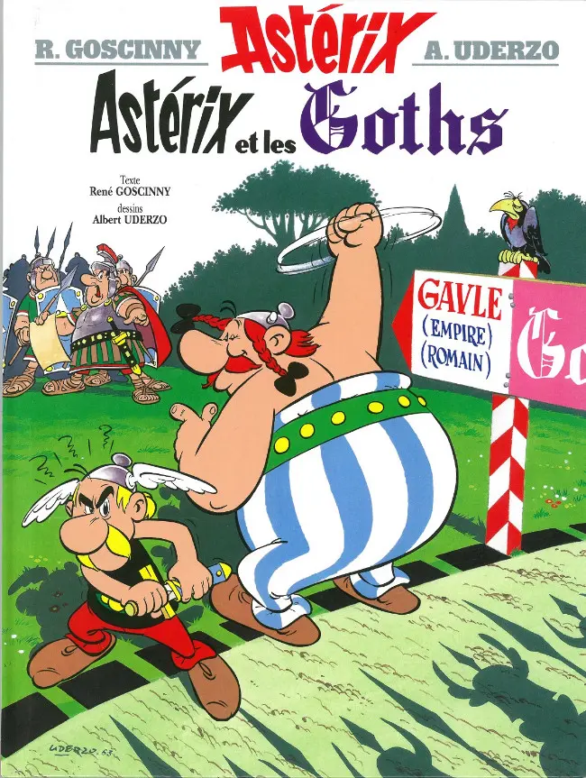 Couverture de l'album Astérix Tome 3 Astérix et les Goths