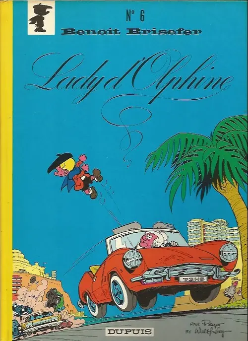 Couverture de l'album Benoît Brisefer Tome 6 Lady d'Olphine