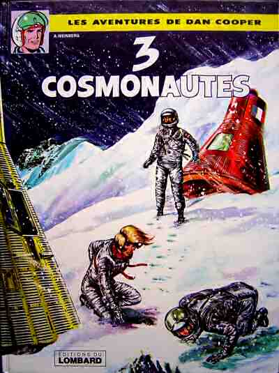 Couverture de l'album Les aventures de Dan Cooper Tome 9 3 Cosmonautes