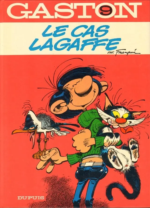 Couverture de l'album Gaston Tome 9 Le cas Lagaffe