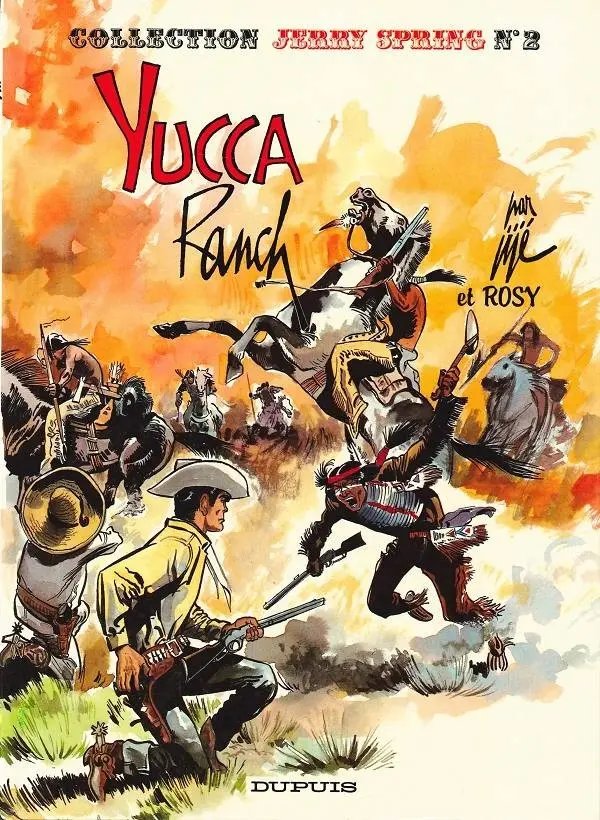 Couverture de l'album Jerry Spring Tome 2 Yucca Ranch