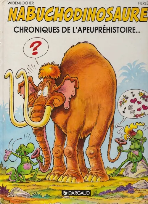 Couverture de l'album Nabuchodinosaure Tome 2 Chroniques de l'apeupréhistoire...