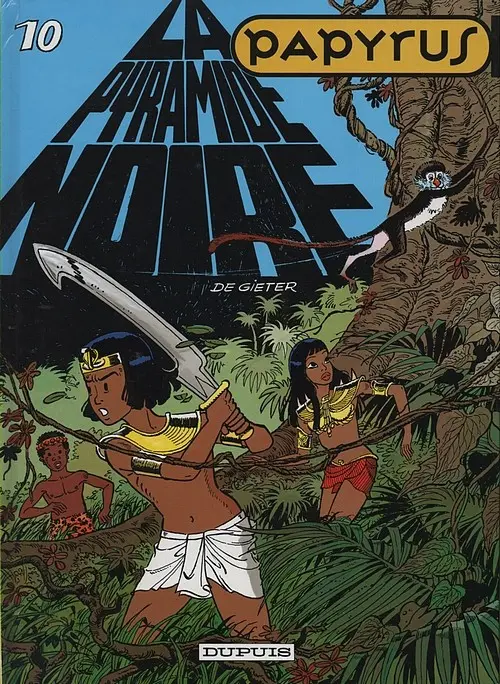 Couverture de l'album Papyrus Tome 10 La pyramide noire