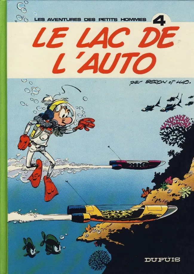 Couverture de l'album Les Petits hommes Tome 4 Le lac de l'Auto