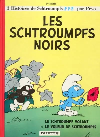 Couverture de l'album Les Schtroumpfs Tome 1 Les Schtroumpfs noirs
