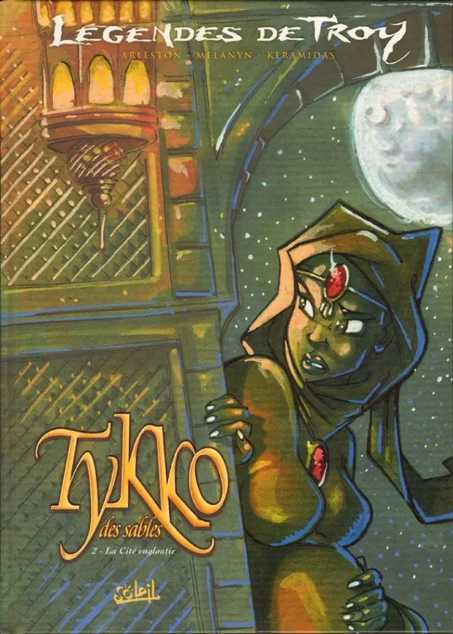 Couverture de l'album Tykko des sables Tome 2 La Cité engloutie