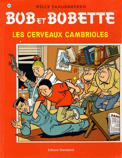 Couverture de l'album Bob et Bobette Tome 282 Les cerveaux cambriolés