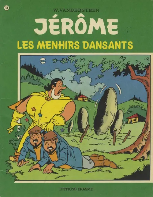 Couverture de l'album Jérôme Tome 50 Les menhirs dansants