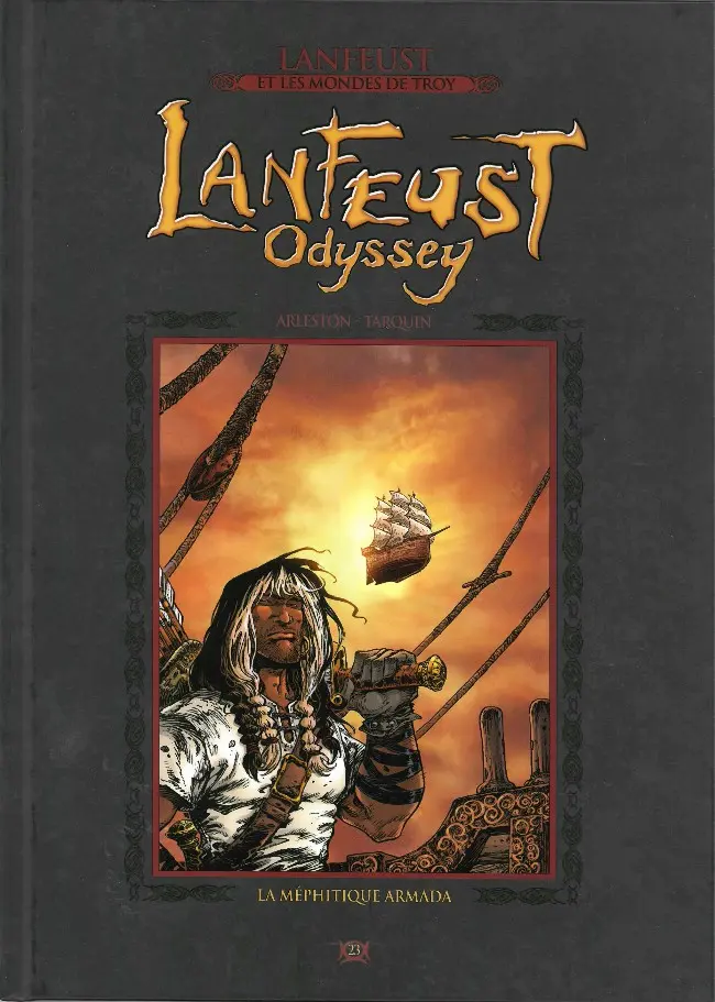 Couverture de l'album Lanfeust et les mondes de Troy Tome 23 Lanfeust Odyssey - La Méphitique Armada