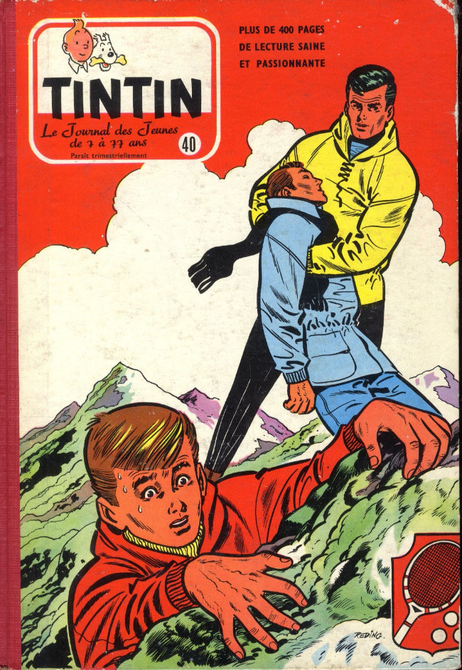 Couverture de l'album Tintin Tome 40