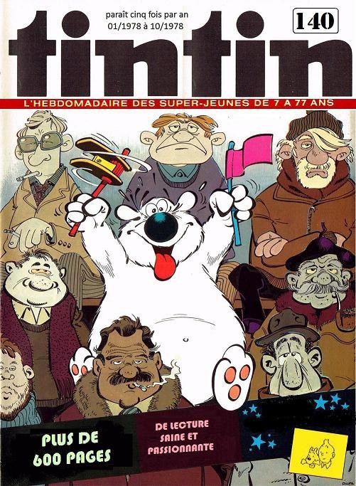 Couverture de l'album Tintin Tome 140