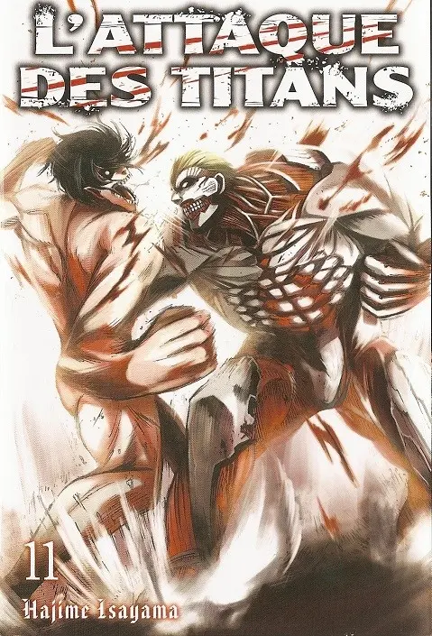 Couverture de l'album L'Attaque des Titans Tomes 11 et 12