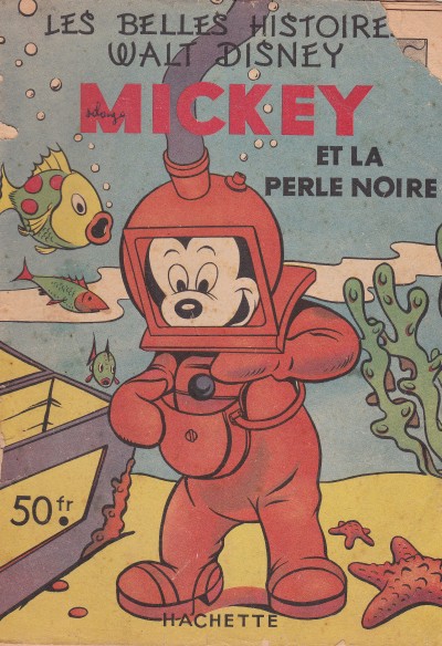 Couverture de l'album Les Belles histoires Walt Disney Tome 33 Mickey et la perle noire