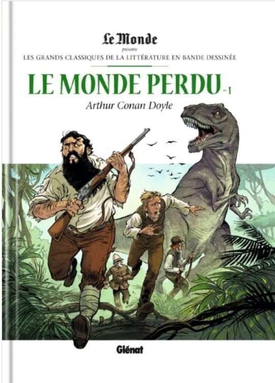 Couverture de l'album Les Grands Classiques de la littérature en bande dessinée Tome 19 Le monde perdu - 1
