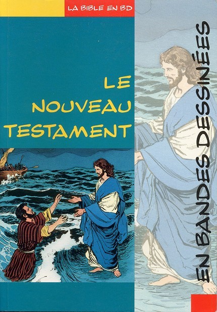 Couverture de l'album La Bible en bandes dessinées Tome 2 Le nouveau testament