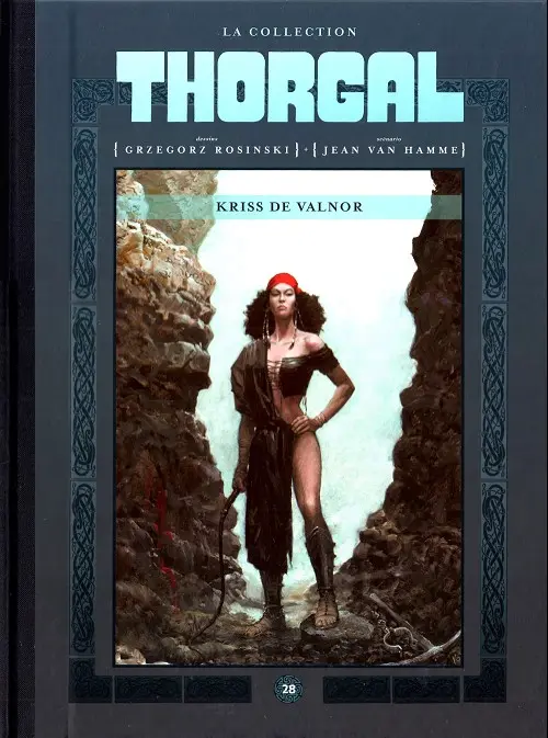 Couverture de l'album Thorgal La collection Tome 28 Kriss de Valnor