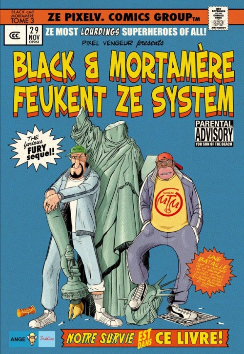 Couverture de l'album Black & Mortamère Tome 3 Black & Mortamère feukent ze system