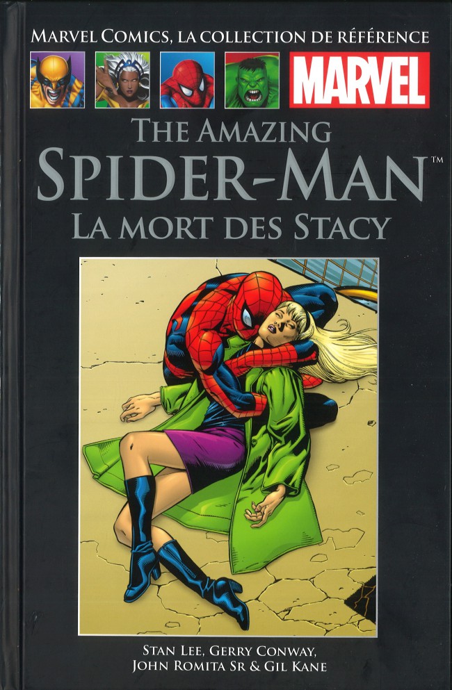 Couverture de l'album Marvel Comics - La collection de référence Tome 98 The Amazing Spider-Man - La Mort des Stacy