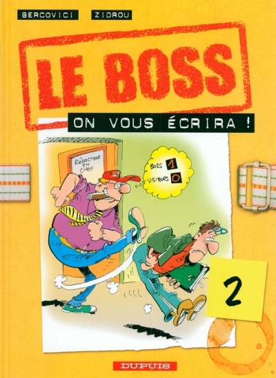 Couverture de l'album Le Boss Tome 2 On vous écrira !