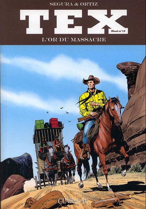 Couverture de l'album Tex (Maxi) Tome 15 L'Or du massacre