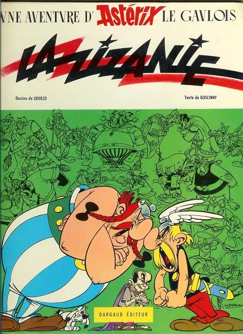 Couverture de l'album Astérix Tome 15 La zizanie