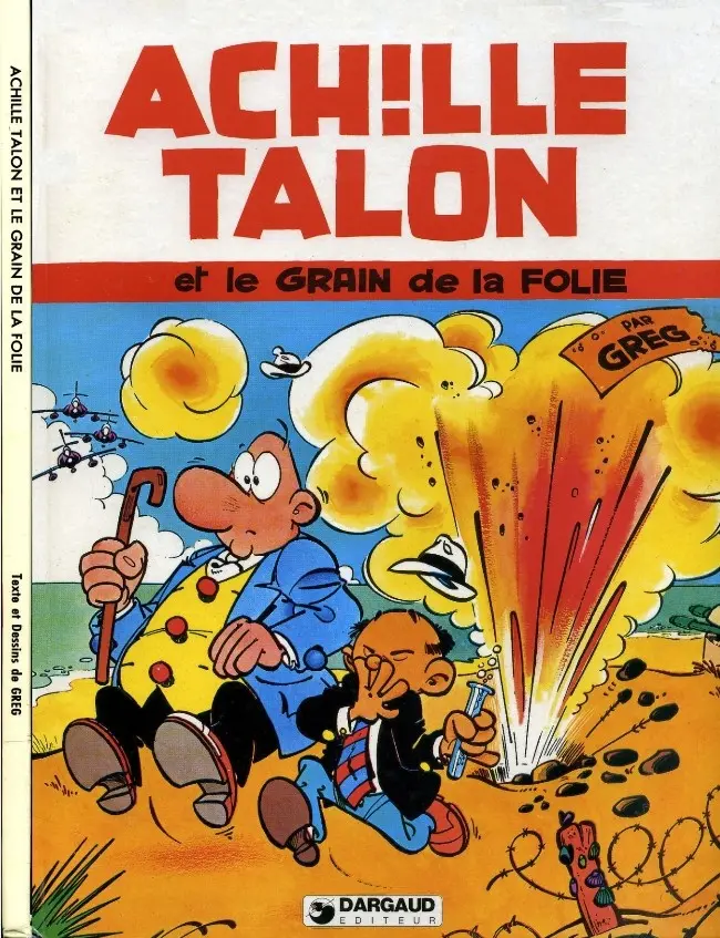 Couverture de l'album Achille Talon Tome 19 Achille Talon et le grain de la folie
