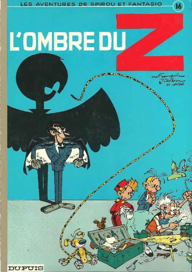 Couverture de l'album Spirou et Fantasio Tome 16 L'ombre du Z