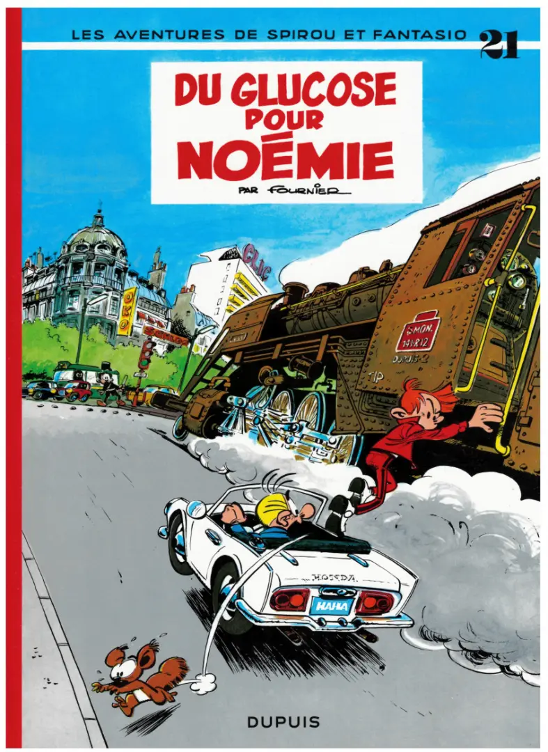 Couverture de l'album Spirou et Fantasio Tome 21 Du glucose pour Noémie