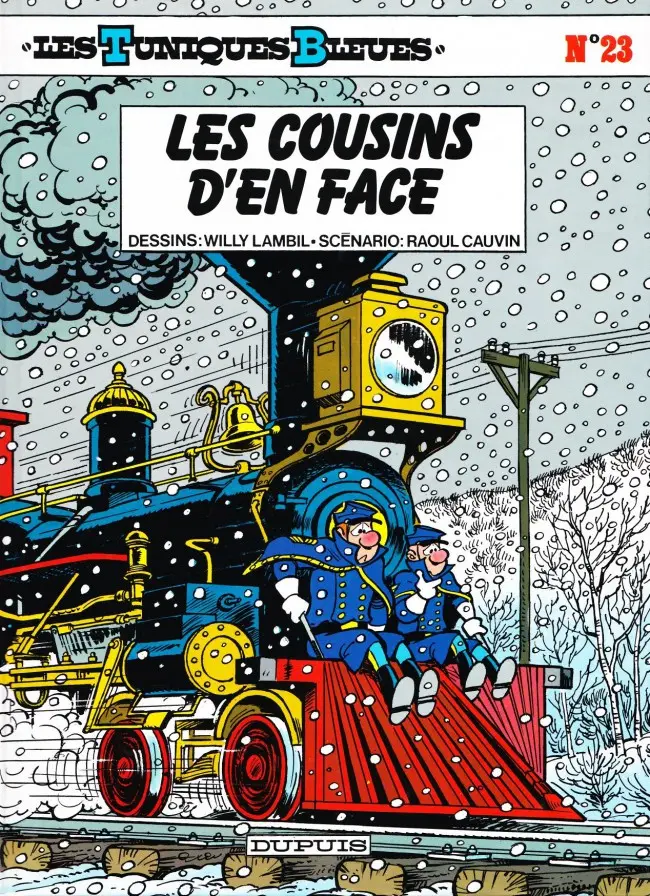 Couverture de l'album Les Tuniques Bleues Tome 23 Les cousins d'en face