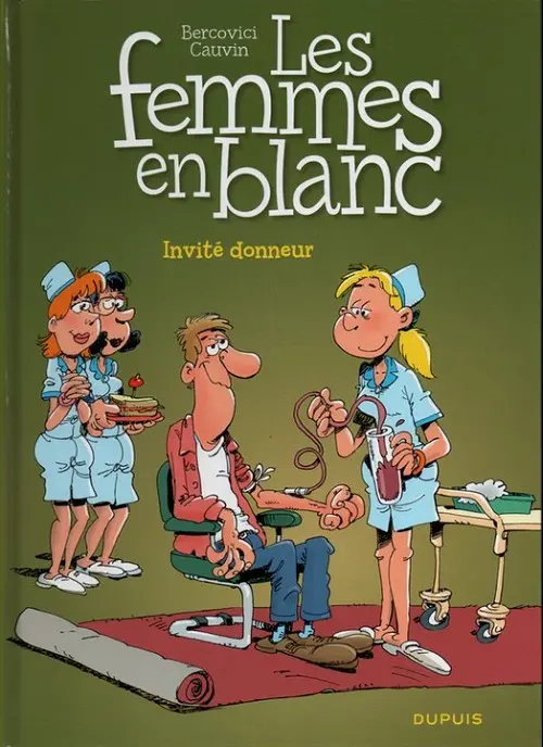 Couverture de l'album Les Femmes en Blanc Tome 28 Invité donneur